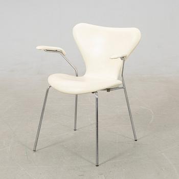 Arne Jacobsen, armchair "Seven" for Fritz Hansen Denmark, late 20th century.