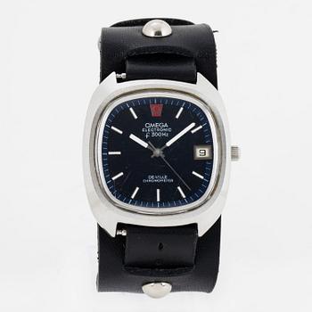 OMEGA, De Ville, Electronic (f 300 HZ), Chronometer, armbandsur, 37,5 (42) mm.