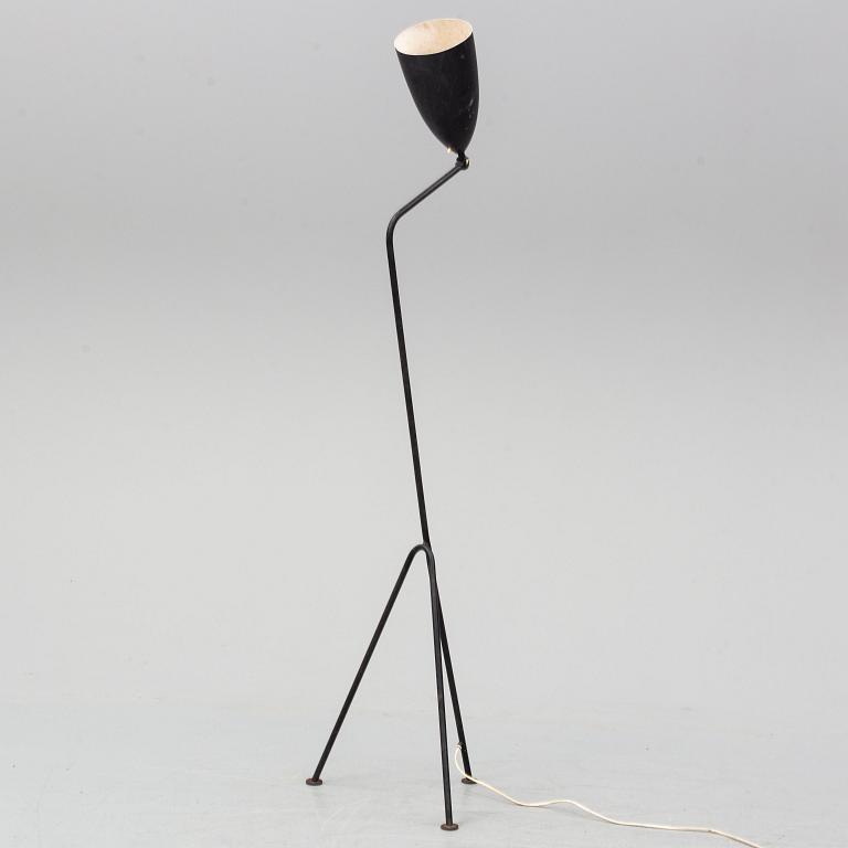 GRETA MAGNUSSON GROSSMAN, golvlampa "G-33", (Grasshopper), Bergboms, Malmö 1950-tal.
