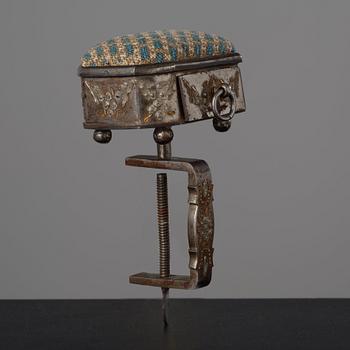 A Tula needle table clamp, early 19th century.