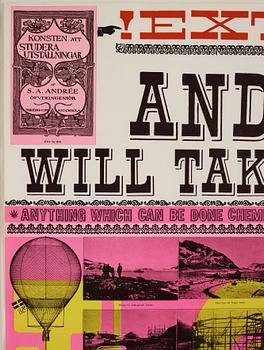 Sture Johannesson, "Andrée will take a trip Underground Lunds Konsthall".