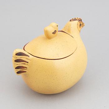 Lisa Larson, five stoneware figurines from Gustavsberg.