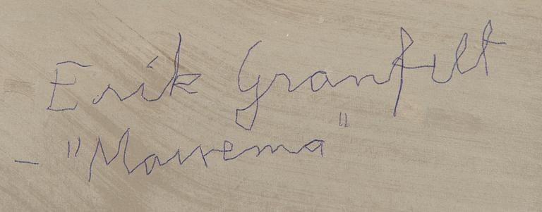Erik Granfelt, Maisema.