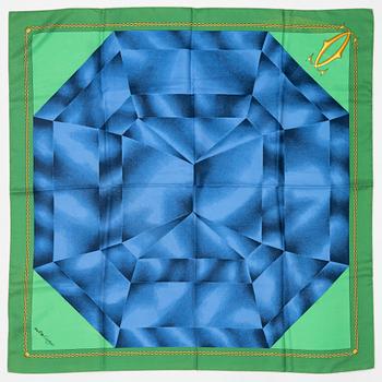 Cartier, scarf.