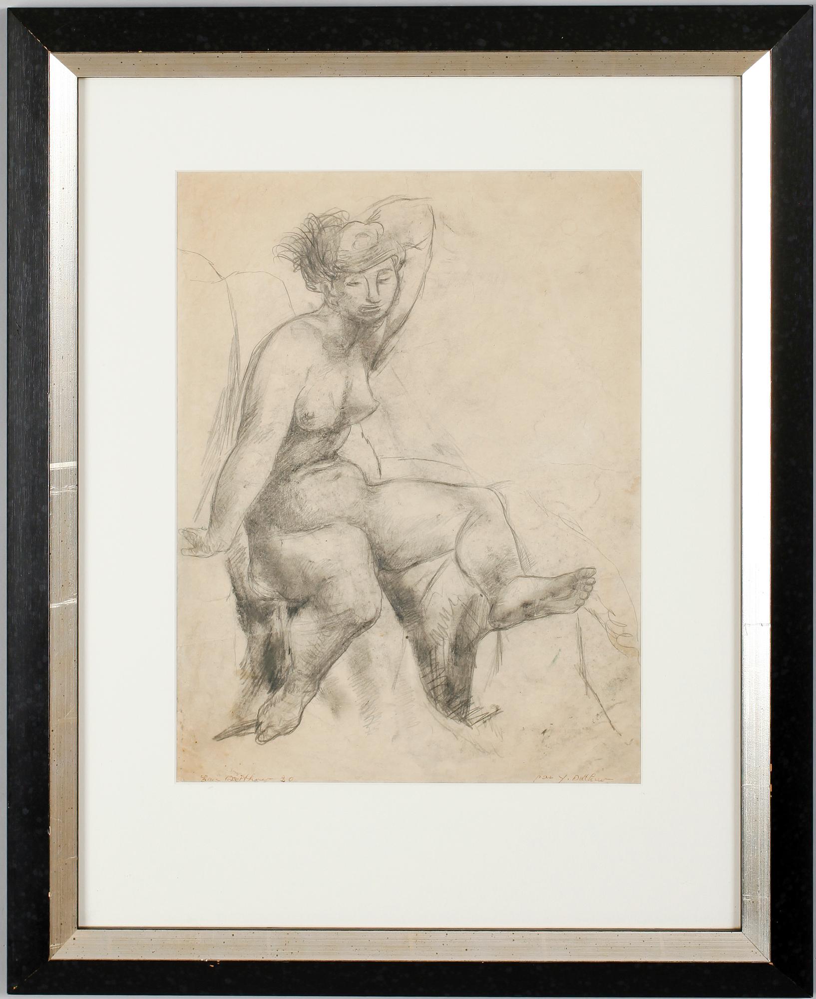 ERIC DETTHOW, blyerts, signerad.