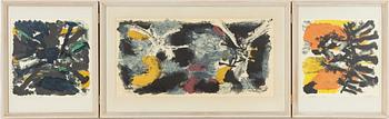 Olle Bonniér, "Triptyk" / "Sankt Sebastian".