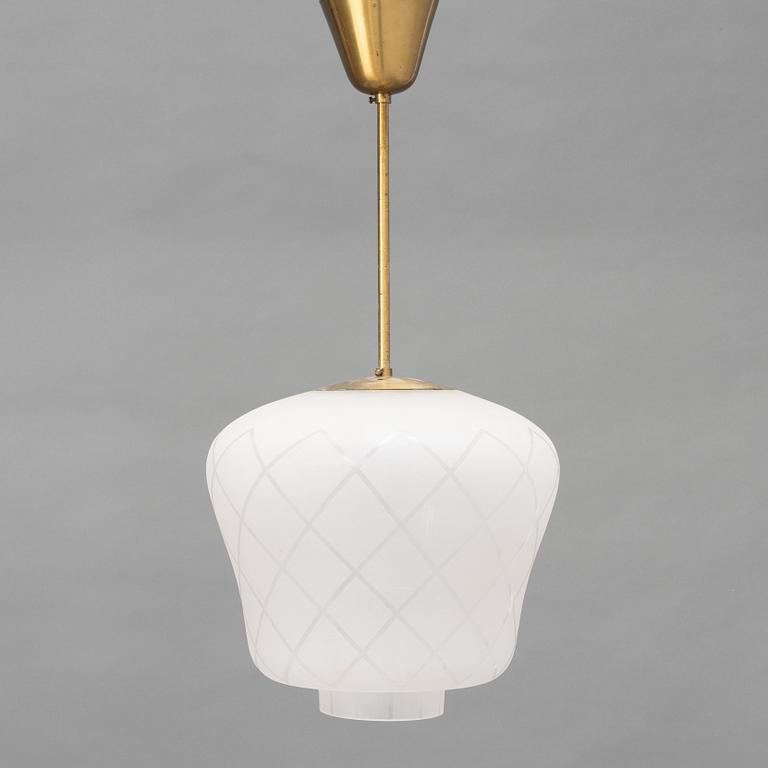 Birger Dahl, a ceiling lamp, Sønnico, Norway, mid 20th century.