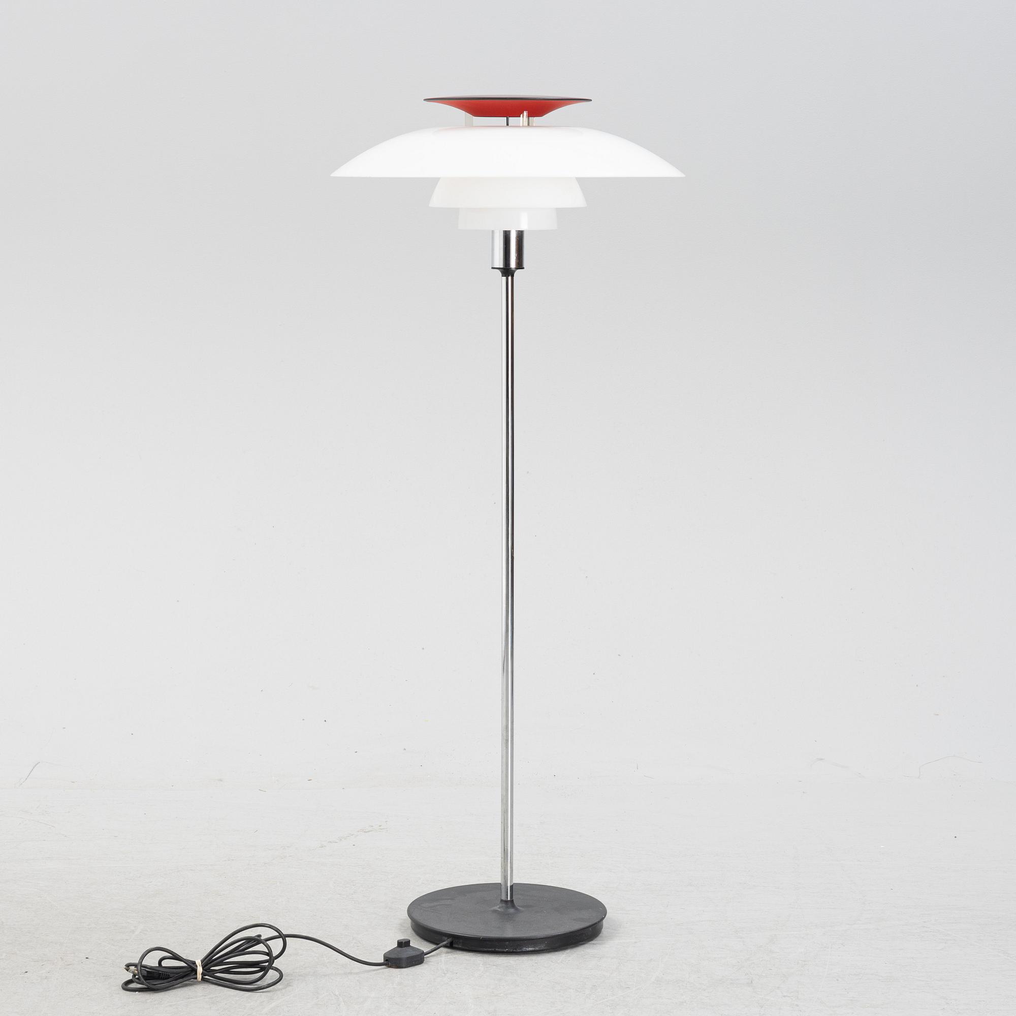 Poul Henningsen, golvlampa, "PH-80", Louis Poulsen, Danmark.