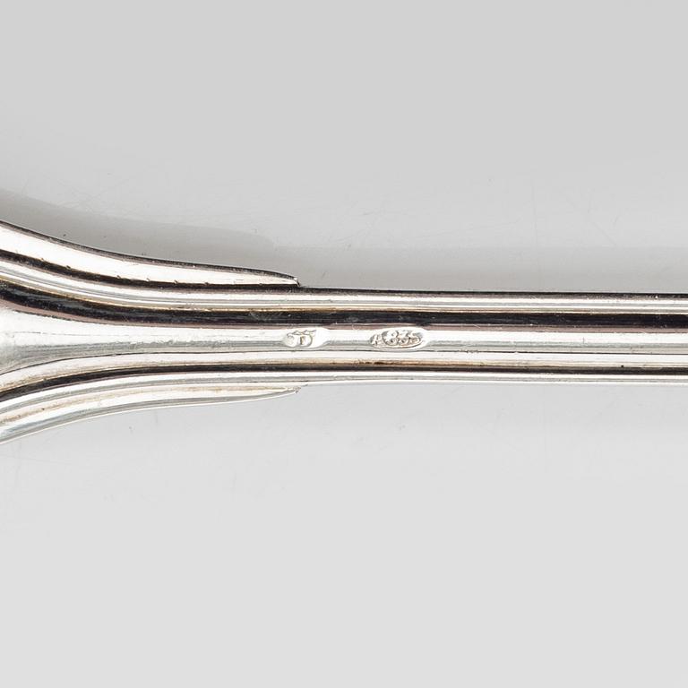 Hummergafflar, 12 st, silver, 1900-tal.