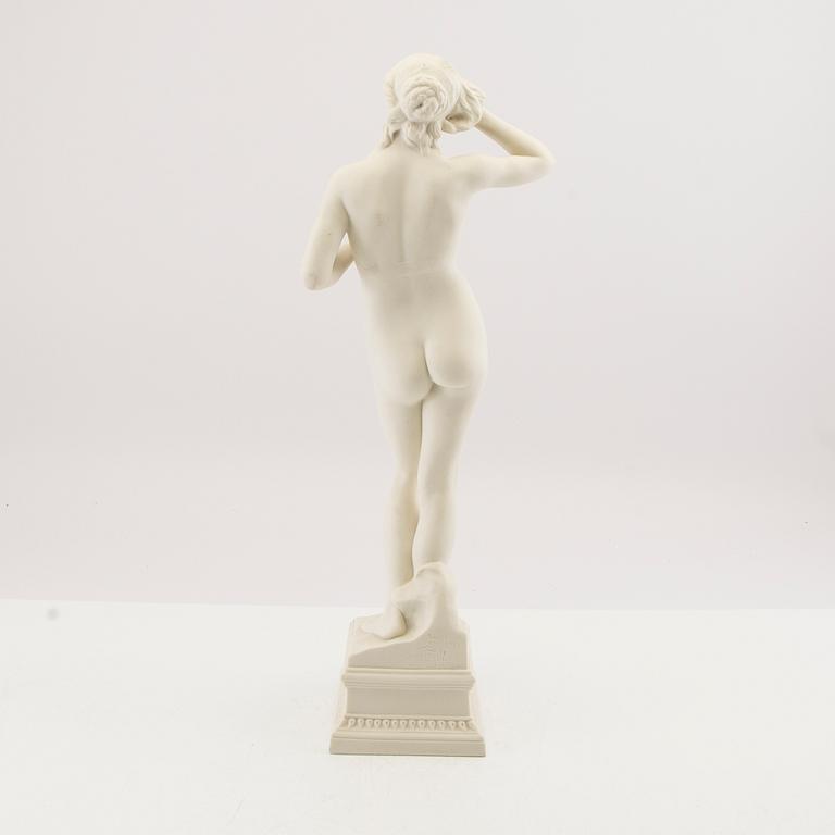 Per Hasselberg, skulptur "Snöklockan" Gustavsberg 1905.