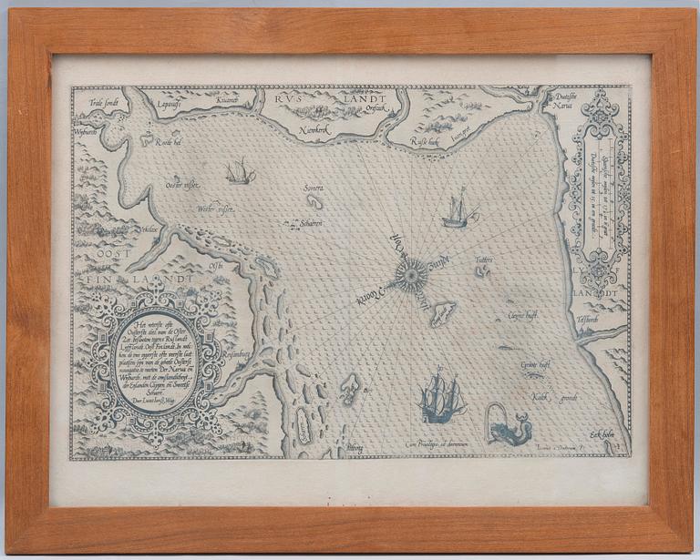 A NAUTICAL CHART.