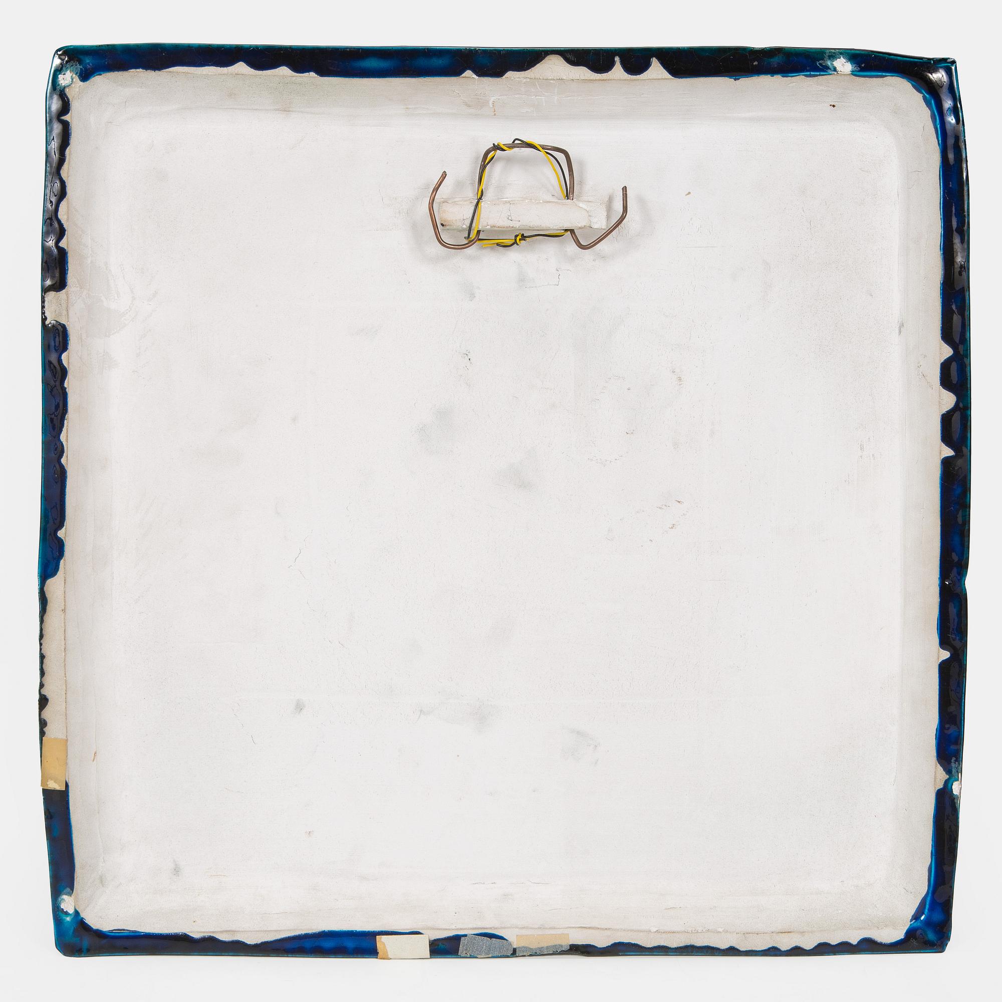 Birger Kaipiainen, väggrelief, stengods signerad Kaipiainen.