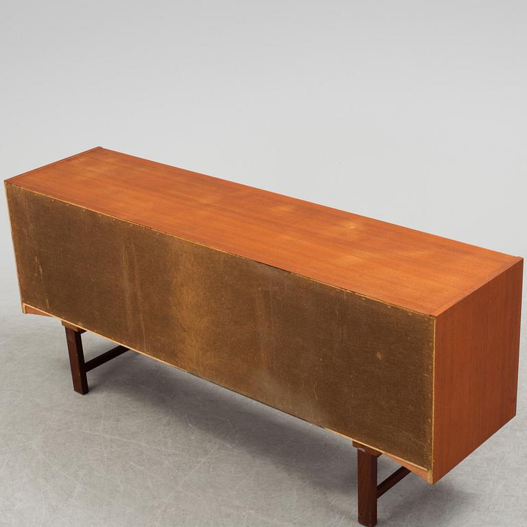 A second half of the 20th century teak veneered "Korsör" sideboard by IKEA.