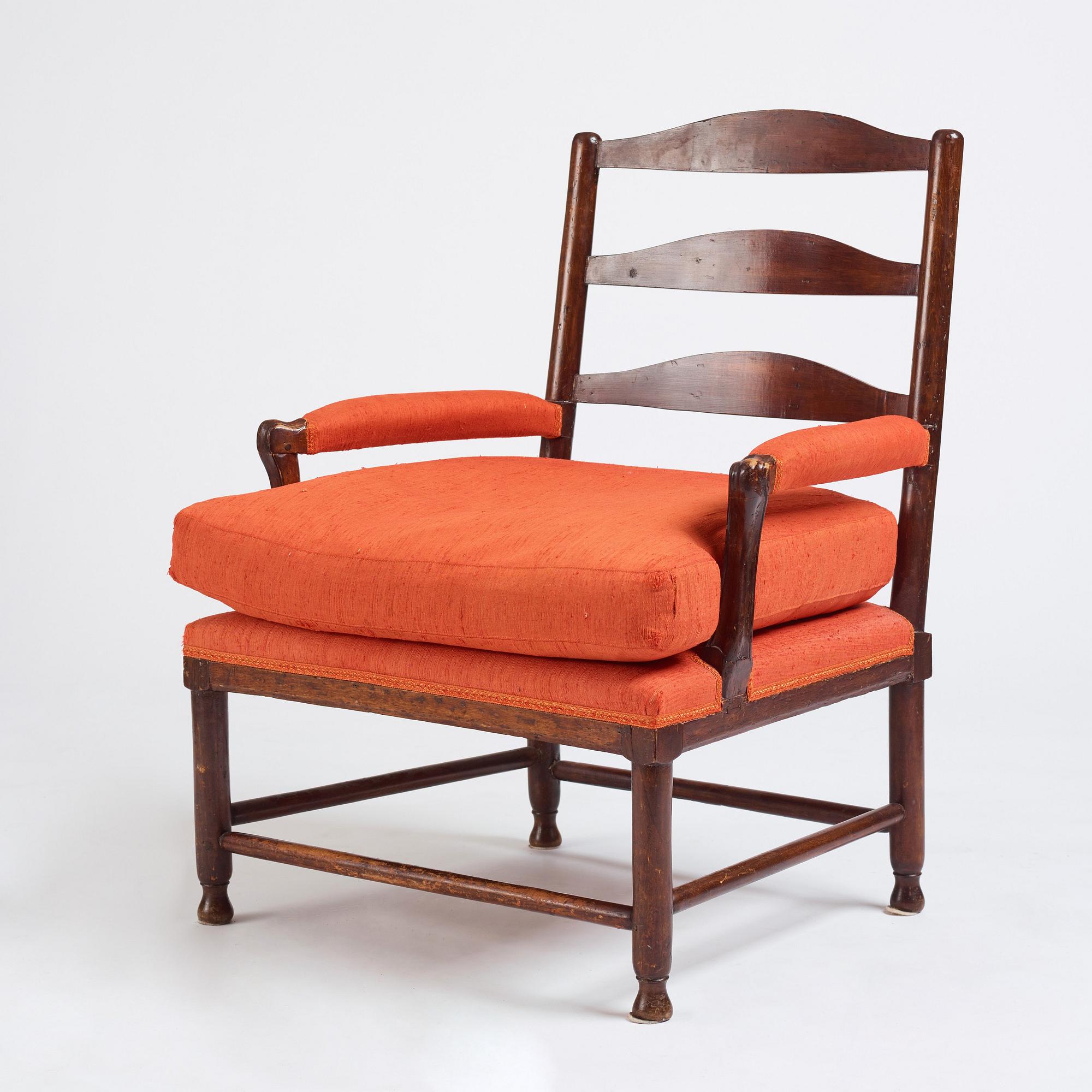 A Gustavian "Gripsholm" armchair, second part of the 18th century.