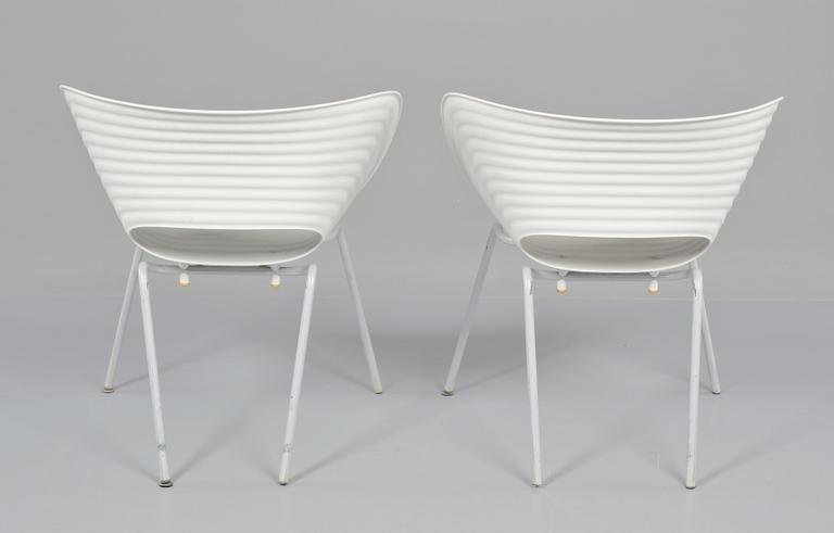 STOLAR, 2 st, "Tom Vac", formgivna av Ron Arad, Vitra, 1999.