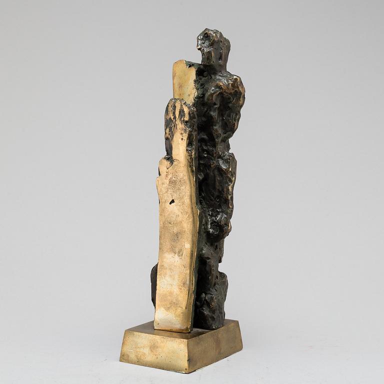 OKÄND KONSTNÄR 1900-TAL , Skulptur, brons, monogramsignerad, numrerad I/VII. Höjd 35 cm.