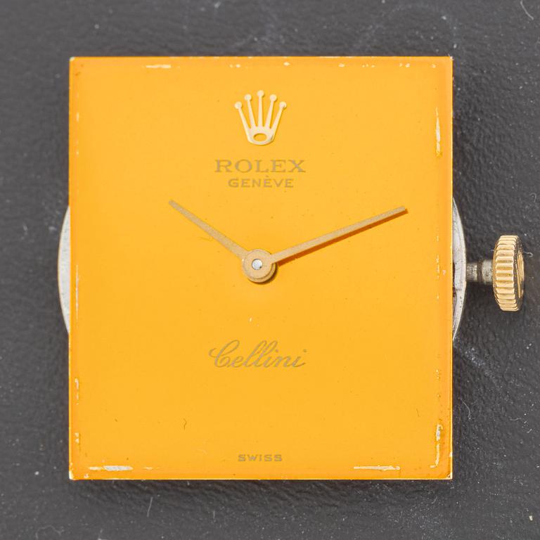 Rolex, Cellini, "Orange Mirror Dial", ca 1975.