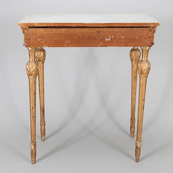 BORD / KONSOLBORD, sengustaviansk stil, sekelskiftet 1800/1900.