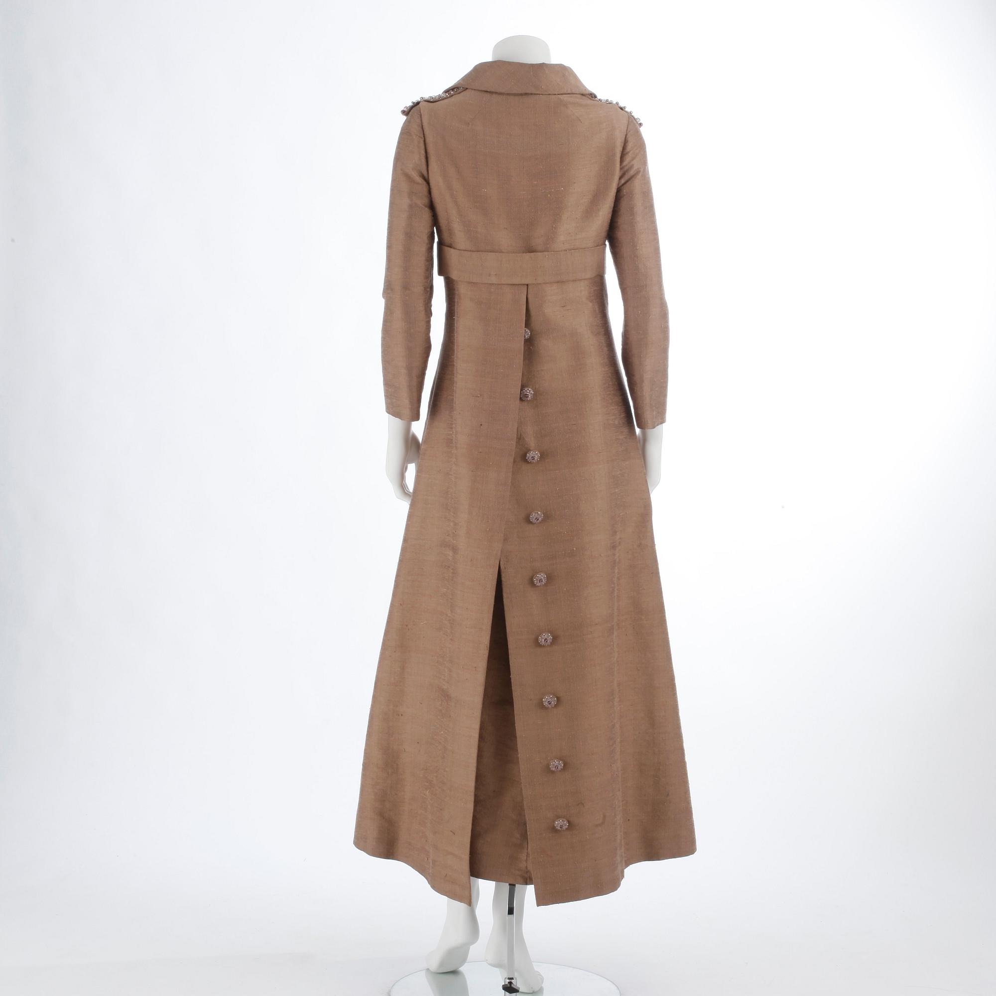 MAISON RAMBERG, a coat and dress, from the 1960s.