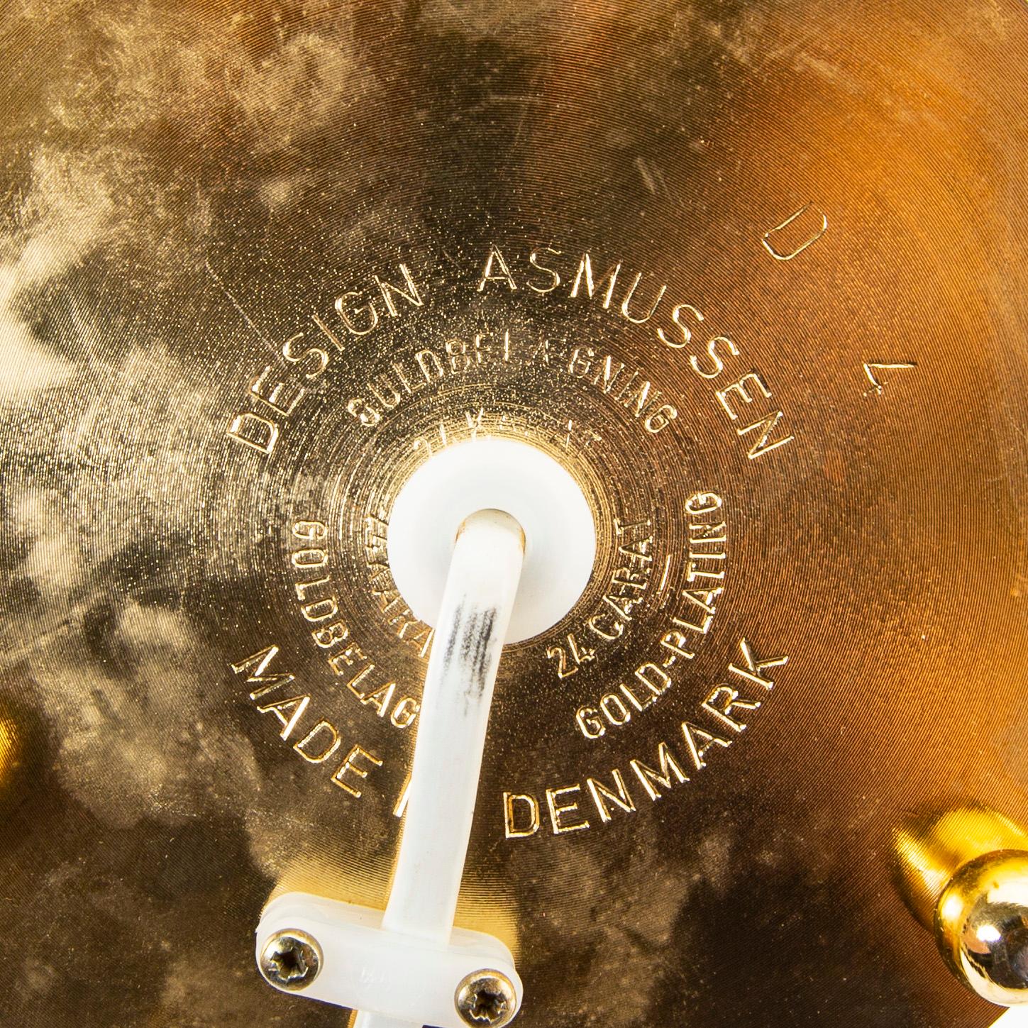 Hugo Asmussen bordslampor ett par "Teardrop" Danmark, 1900-talets andra hälft.