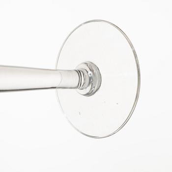 an 81-piece glass service, model 'Helga', Kosta och Ekenäs, Sweden.