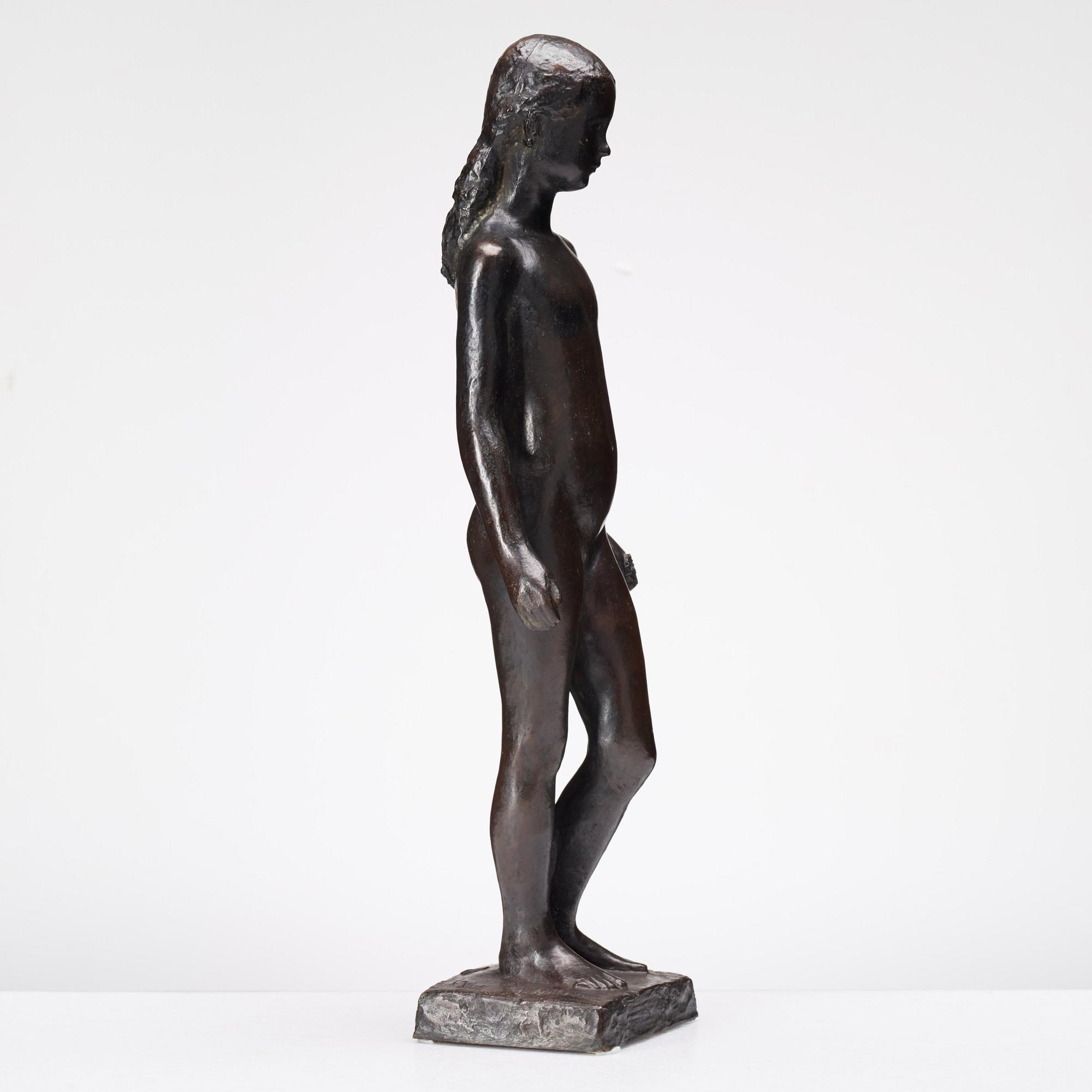 GUNNAR NILSSON, bronze sculpture, signed G. Nilsson, numbered 13/14.