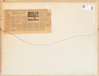 James Rosenquist, Short Schedule.