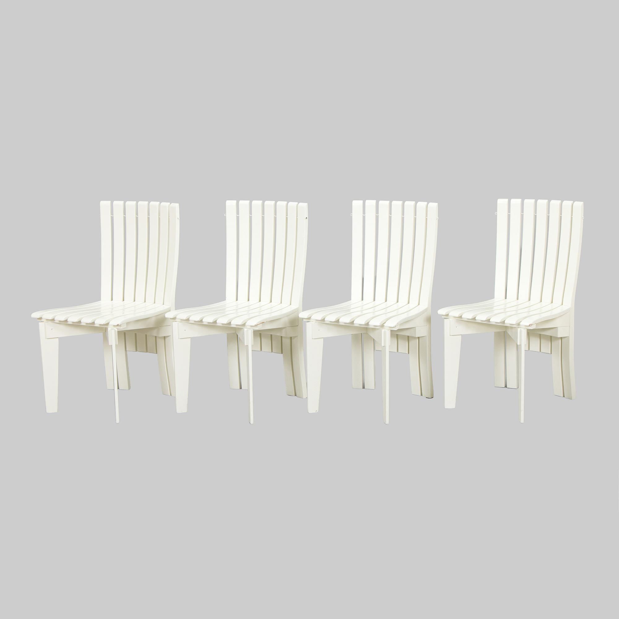 Alvar & Aino Aalto, trädgårdsmöblemang, 5 delar, "Aurinko"-serien, Artek 2000-tal.