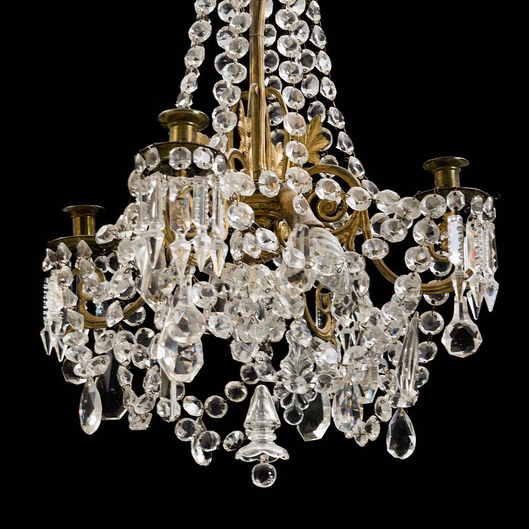 A late 19th century chandelier.