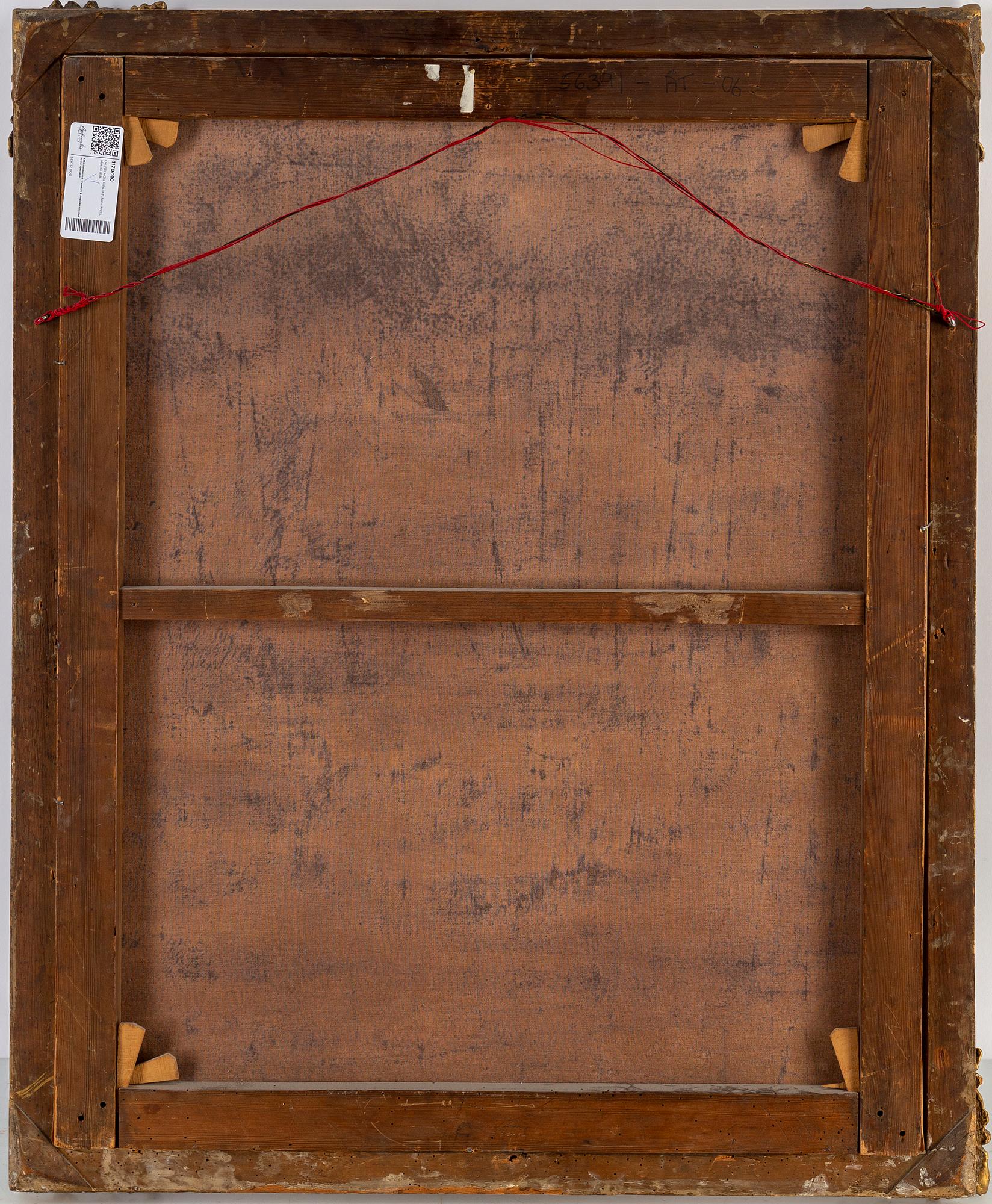 DAVID VON KRAFFT, circle of, oil on canvas.