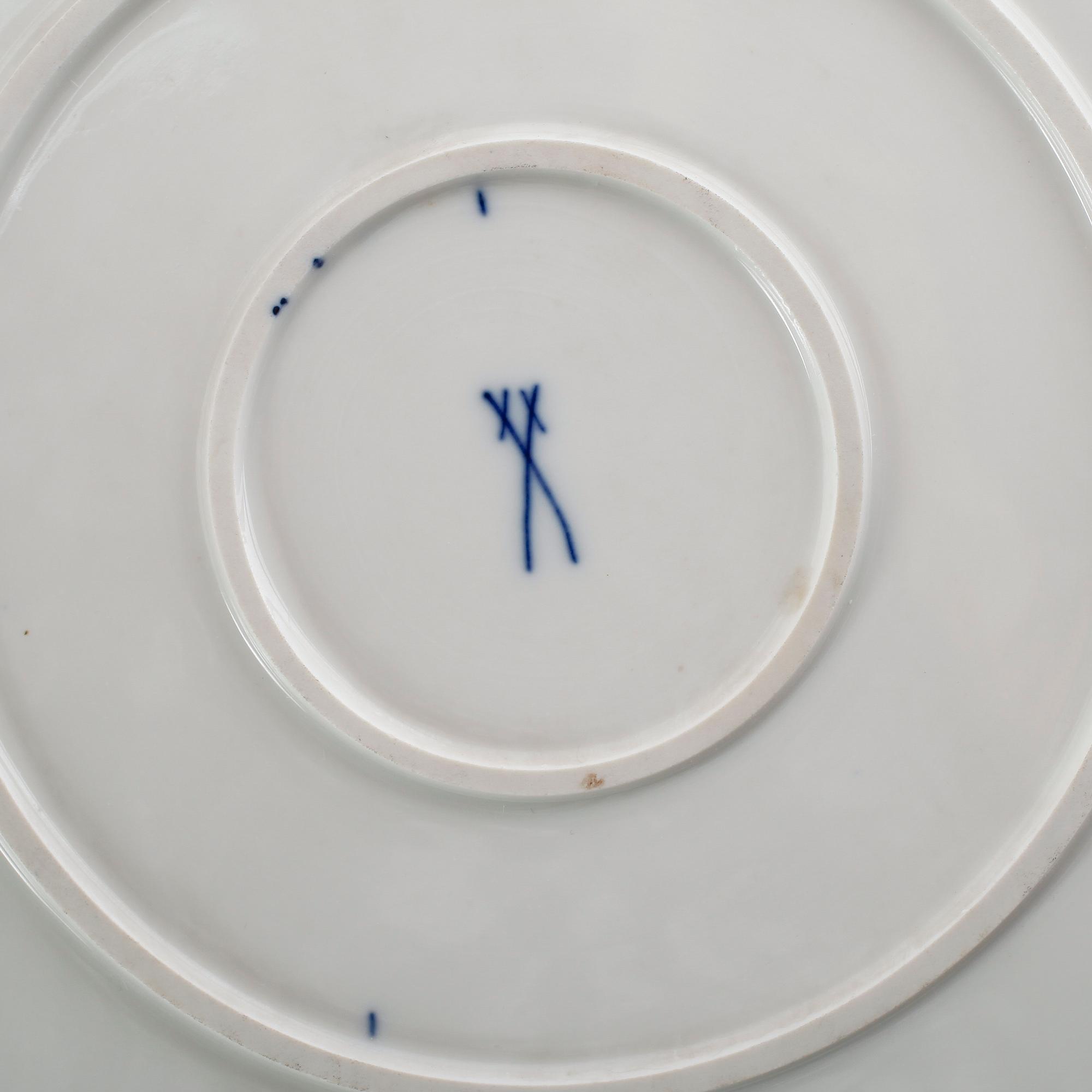 BRICKA, porslin, Meissen, 1900-talets mitt.