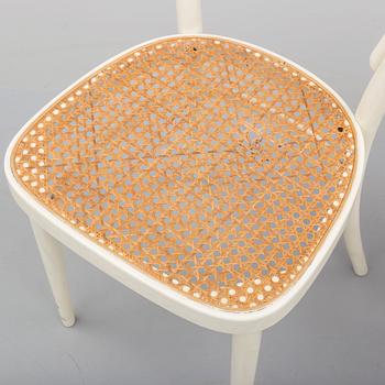 a set of four Thonet chairs, 20th century.