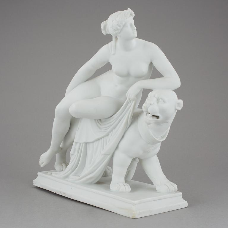 FIGURIN, parian, KPM, Berlin, 1900-talets början.