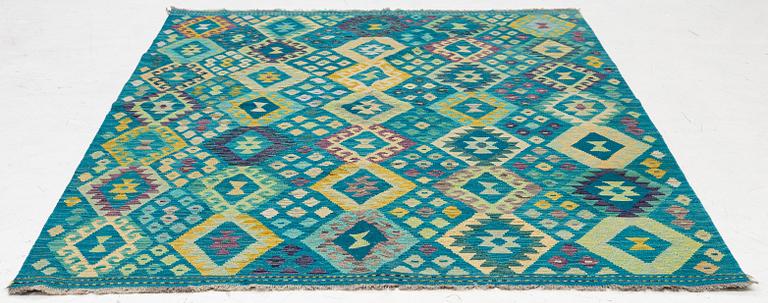 Rug, kilim, Afghanistan, approx. 247 x 173 cm.