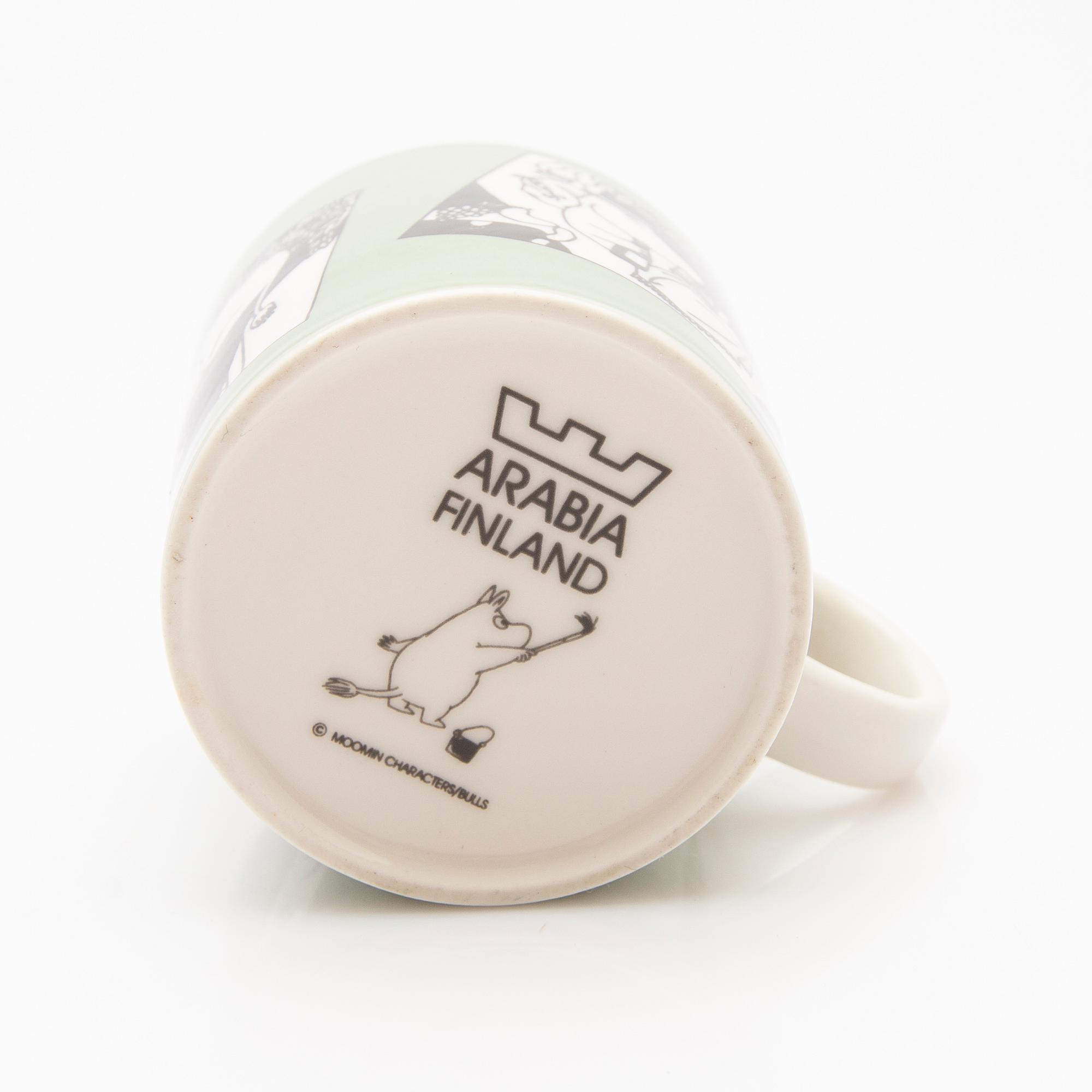 Moomin mug, porcelain, Arabia, Finland 1990-1993.