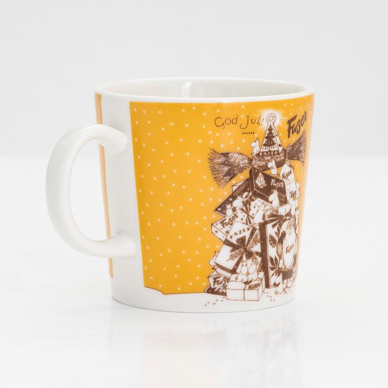 Muminmugg, porslin, "Fazer Café", Moomin Characters, Arabia 2004, numrerad 207/400.