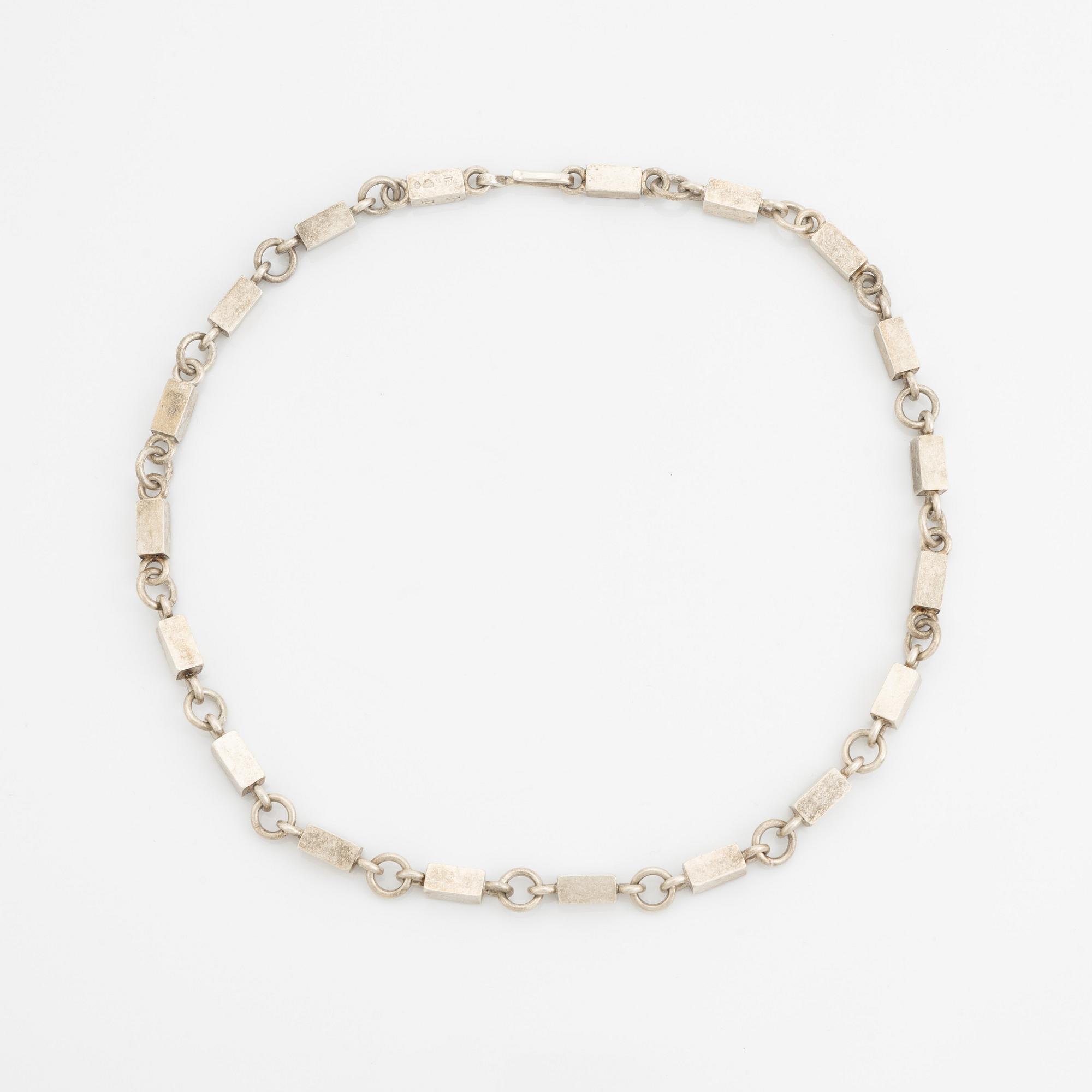 Wiwen Nilsson, sterling silver necklace.