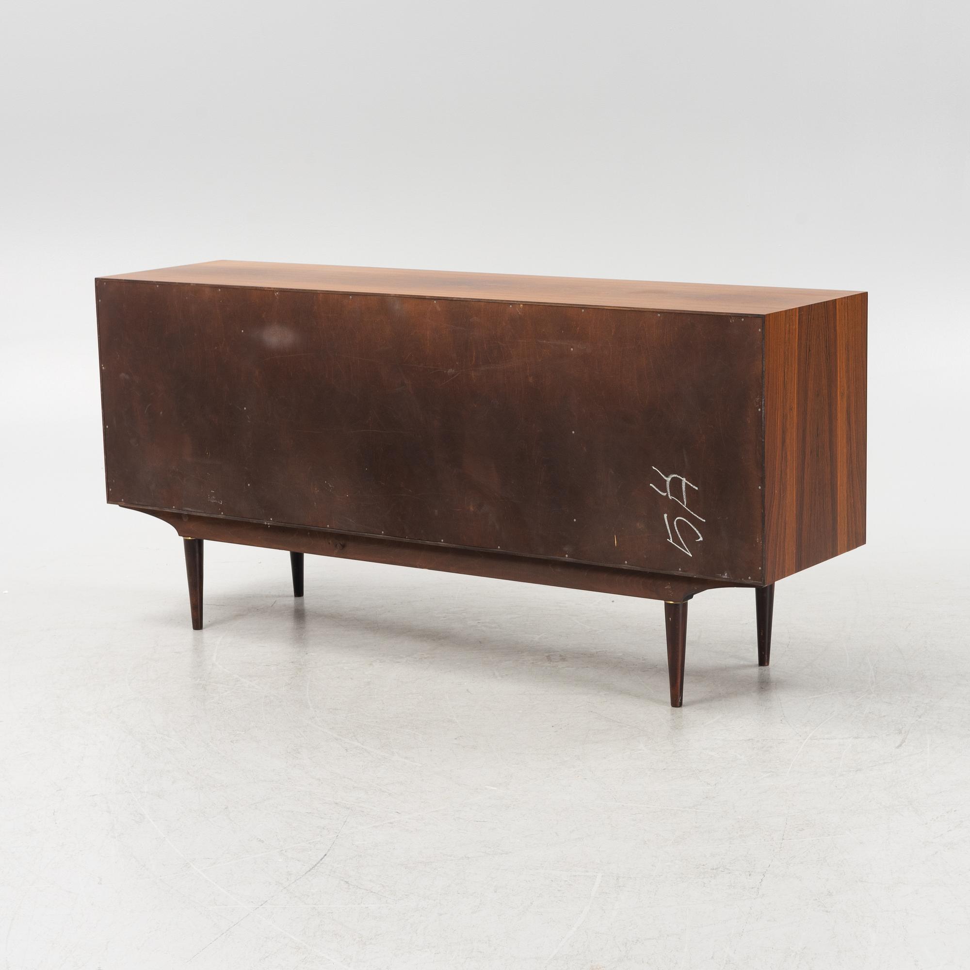 A 'Cortina' rosewood sideboard by Svante Skogh, Seffle Möbelfabrik, Sweden, 1950's/60's.