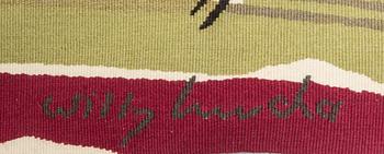 TAPESTRY, atelier Suzanne Goubely-Gatien, Aubusson France. Ca 288 x 157 cm.