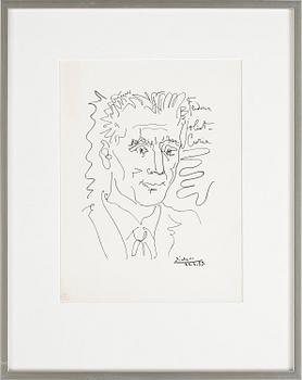 PABLO PICASSO, efter, färglitografier, 4 st, numrerade 937/1000.