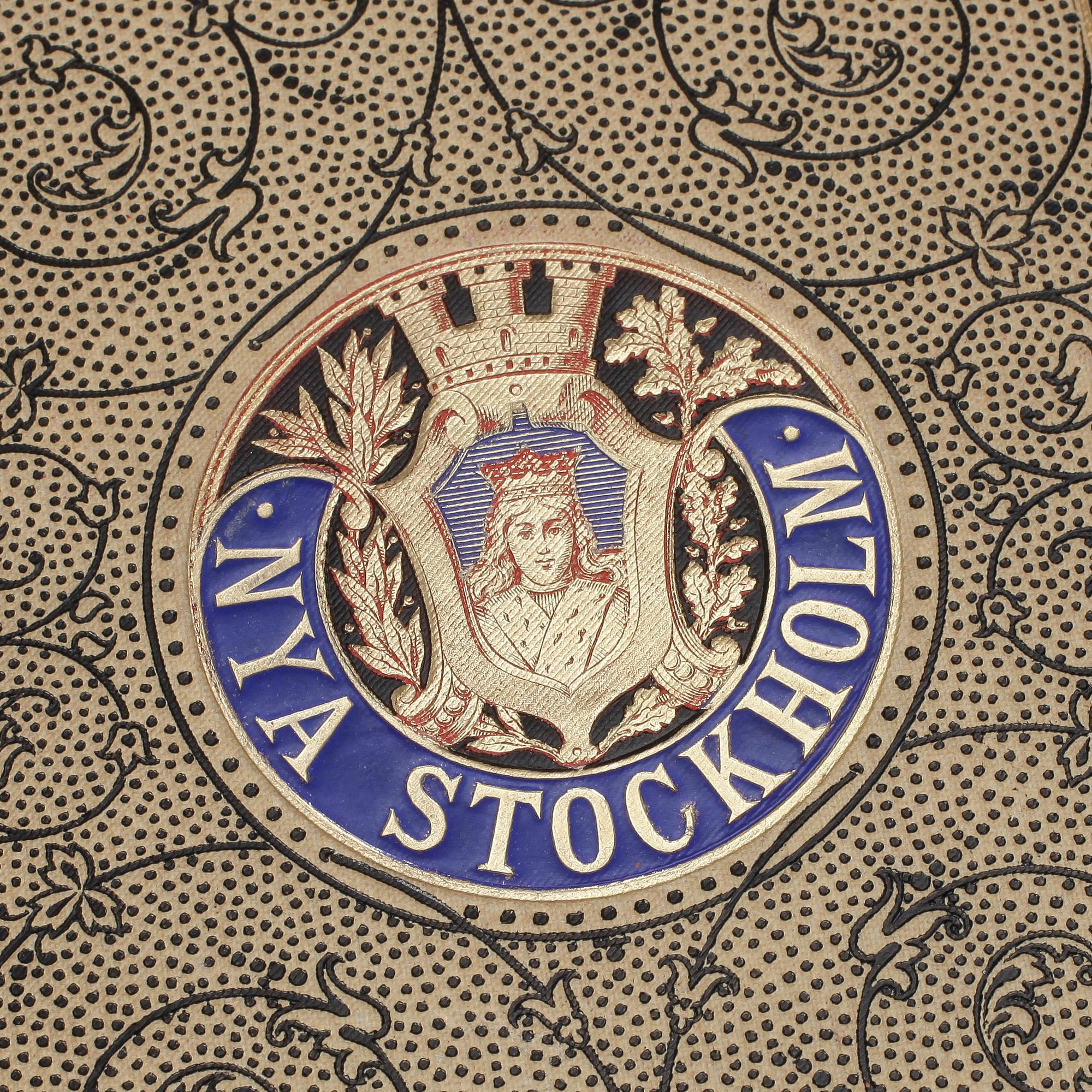 BÖCKER, 2+2 band, bla August Strindberg "Svenska Folket" och Claes Lundin "Gamla Stockholm" resp "Nya Stockholm".