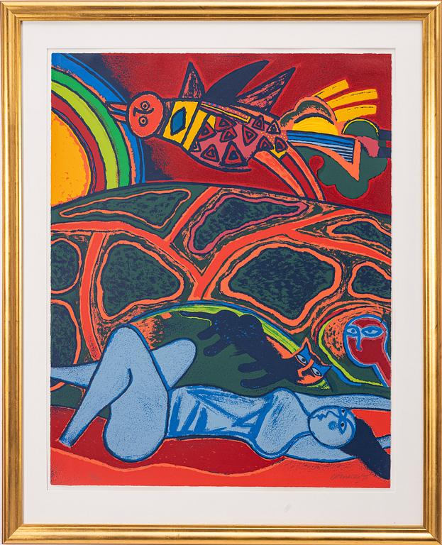 Beverloo Corneille, "Grande terre à l’arc-en-ciel".