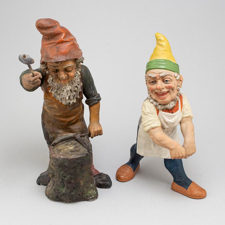 Two gnomes, 20th Century.