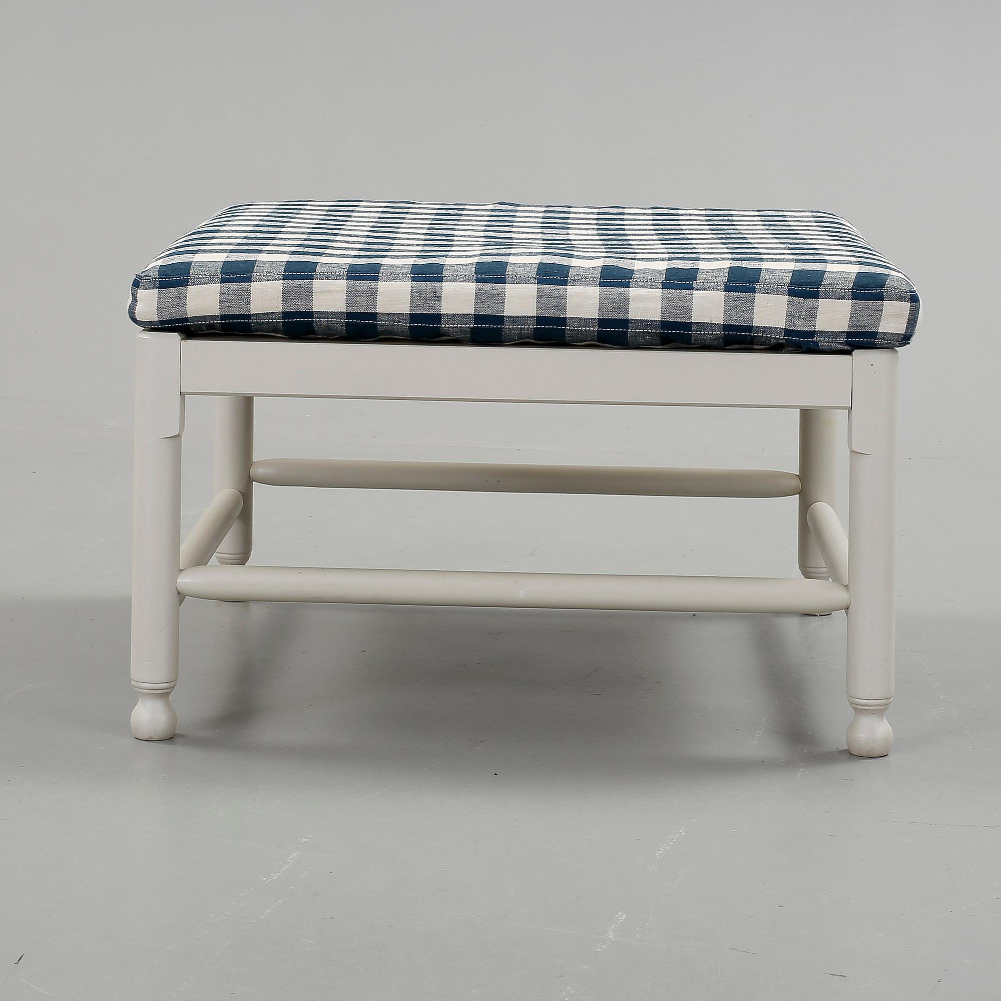FOTPALL, gustaviansk stil, "Medevi Brunn", Ikeas 1700-talsserie, 1990-tal.