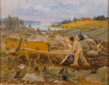 256. Venny Soldan-Brofeldt, PLOUGHERS.