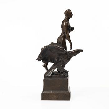 Alfred Ohlson, Athlete with Eagle.