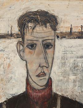 Bernard Buffet, "Le poissonnier".