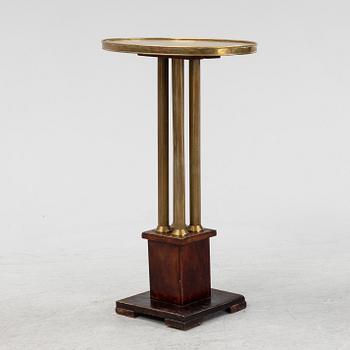 A brass side table, 1920's/30's.