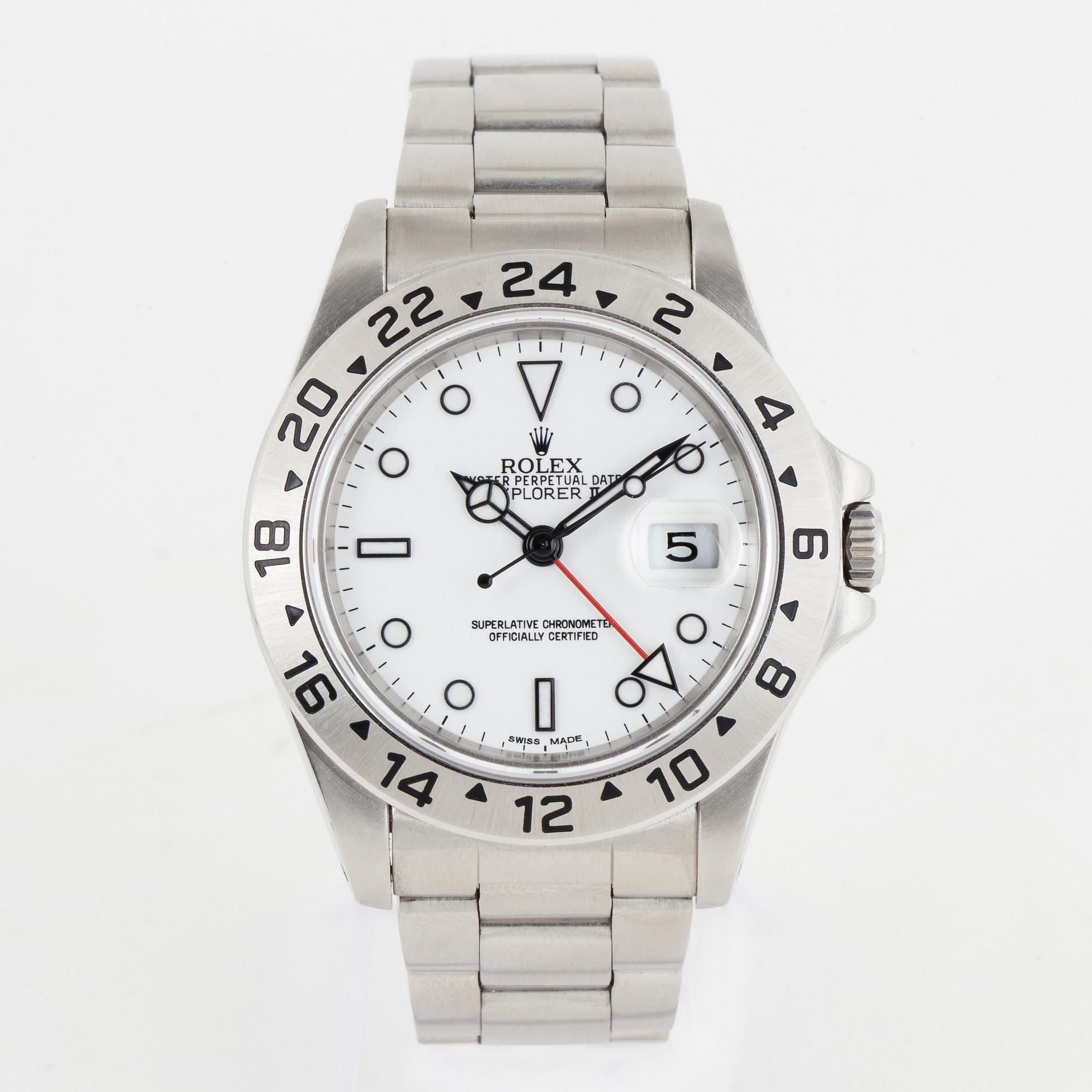 Rolex explorer 2 oyster perpetual date hotsell