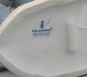 FIGURIN, porslin. Lladro, tillverkningsår 1985-1989.